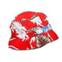 Red Ethos Flowers Bucket Hat