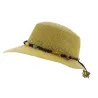 casquette de paille giuditta beige - Chapellerie Traclet Reference : 3469 | Chapellerie Traclet