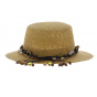 Giuditta - Brown straw hat