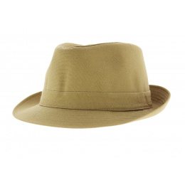 Gold-Bronze Trilby Hat