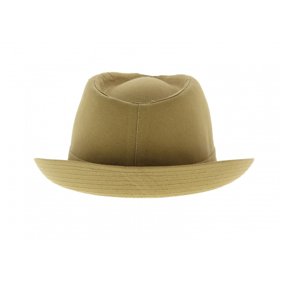 Gold-Bronze Trilby Hat