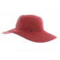 Summer Wide Brim Hat Lea Berry Red