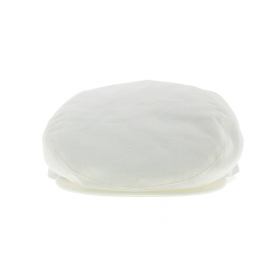 Casquette Plate Bianca Coton Blanche - Traclet