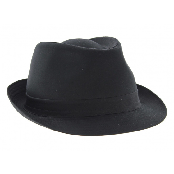 Chapeau Trilby Coton Noir Chapeau Trilby Coton Noir