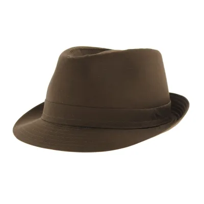 Brown Cotton Trilby Hat Reference: 5330 | Traclet Hatmakers