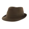 Chapeau Trilby Cotton Marron Reference : 5330 | Chapellerie Traclet
