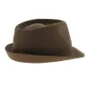 Chapeau Trilby Cotton Marron Reference : 5330 | Chapellerie Traclet