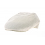 Fancy Linen Flat Cap