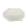 Casquette plate - 100% lin fantaisie beige Reference : 4536 | Chapellerie Traclet
