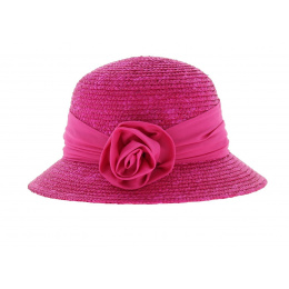 Chapeau Cloche Fushia