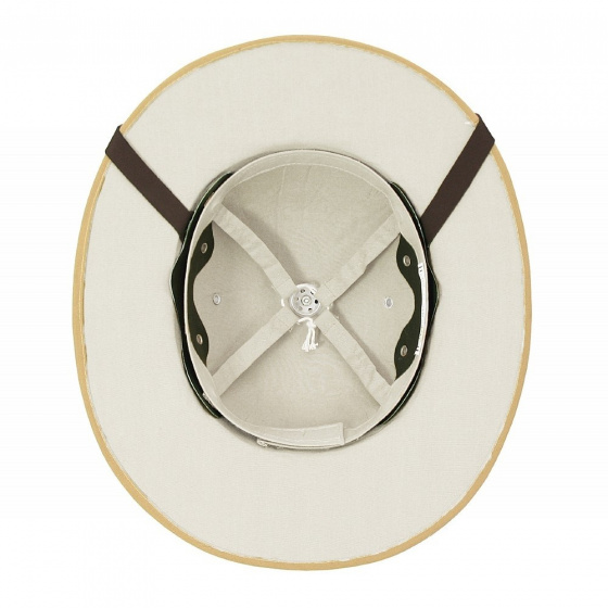 French Colonial Khaki Helmet - Traclet