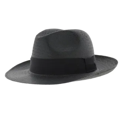 Chapeau Fedora Pittsburgh noir Reference : 5384 | Chapellerie Traclet