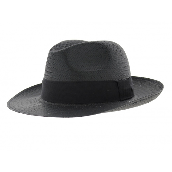 Black Pittsburgh Fedora Hat