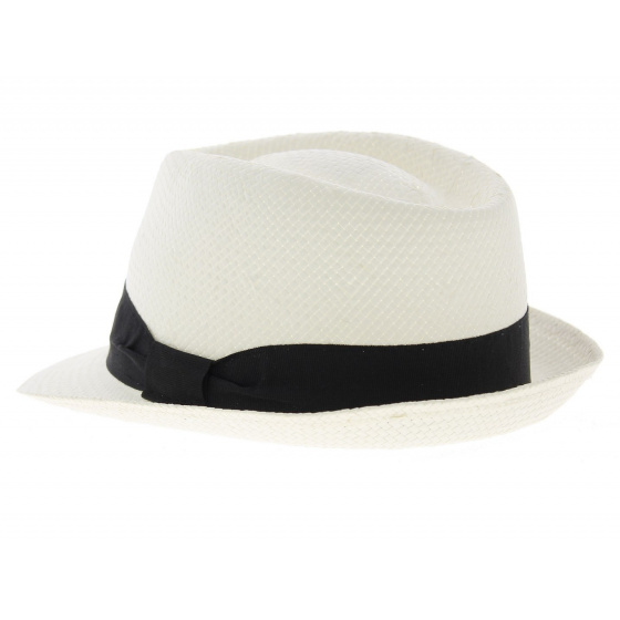 Groove Straw Trilby Hat