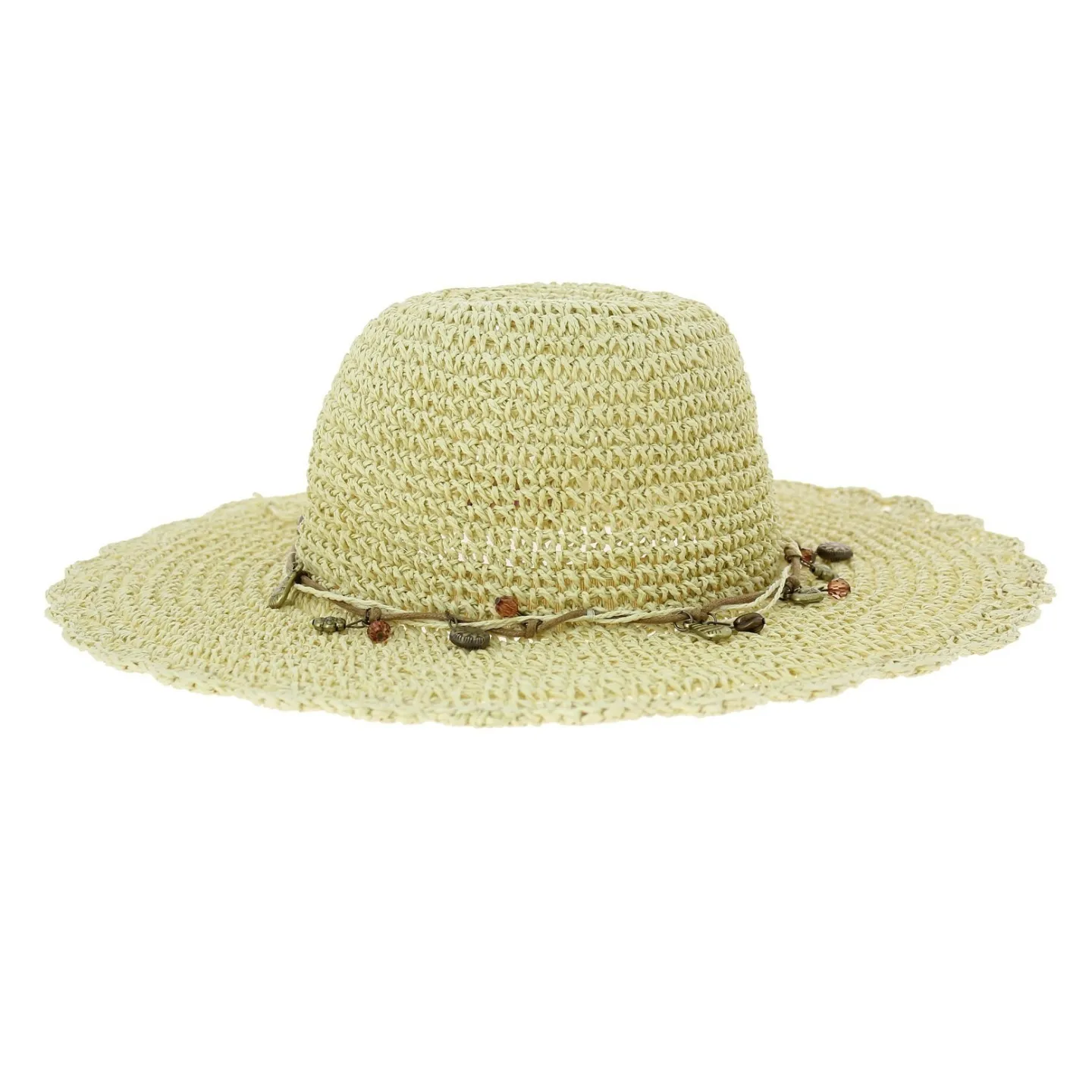 Chapeau forme capeline - Dorfman - Coloris écru Reference : 5401 | Chapellerie Traclet