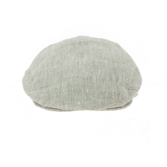 Adriatic Linen Flat Cap - Traclet
