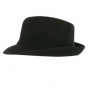Black Arnold Bamboo Trilby Hat - Kangol