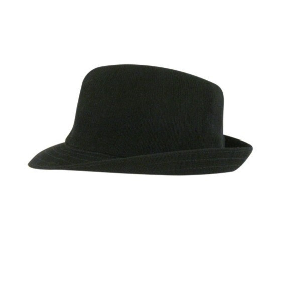 Black Arnold Bamboo Trilby Hat - Kangol