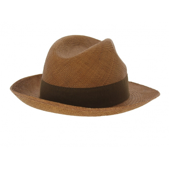 Chapeau panama Manabi - Marron 