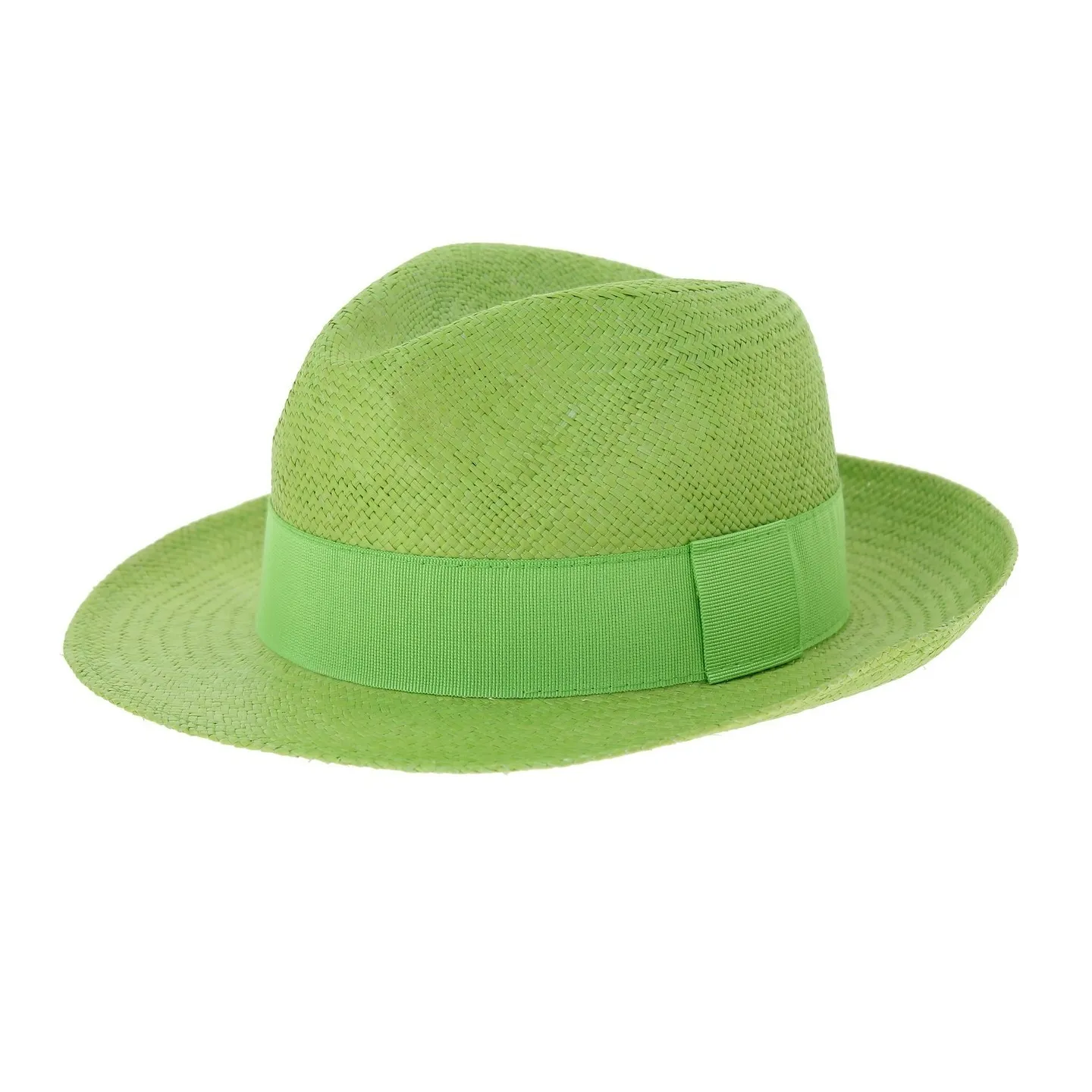 Chapeau panama Manabi - Vert Reference : 5442 | Chapellerie Traclet