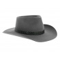 Akubra Snow River Felt Hat - Grey
