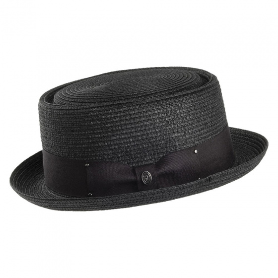 Chapeau Pork pie Noir - Traclet