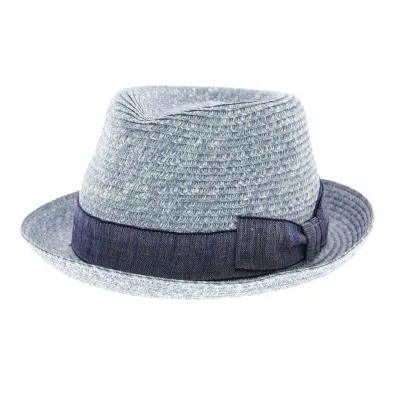 Chapeau Trilby Lowball - Cielo - trilby paille Reference : 5483 | Chapellerie Traclet
