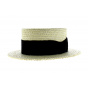 Triple-thickness Straw Boater Hat