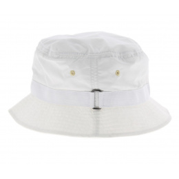 White Raffi Rain Bucket Hat - Kangol