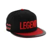 Casquette Snapback C&S - Legend noire rouge Reference : 5525 | Chapellerie Traclet