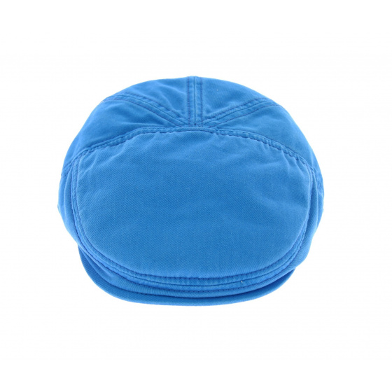 Casquette Plate Paradise Coton bleu azur Stetson