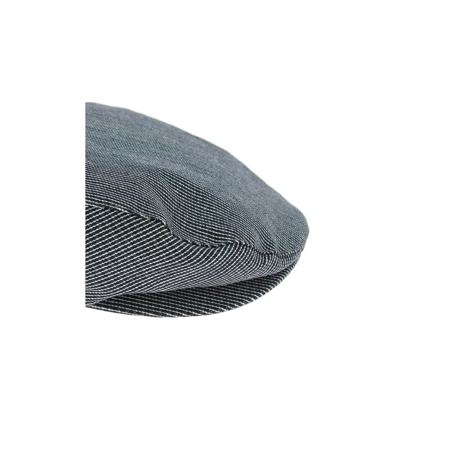 Barrel Navy Stripes Flat Cap - Brixton Reference: 5543 | Traclet Hat Shop