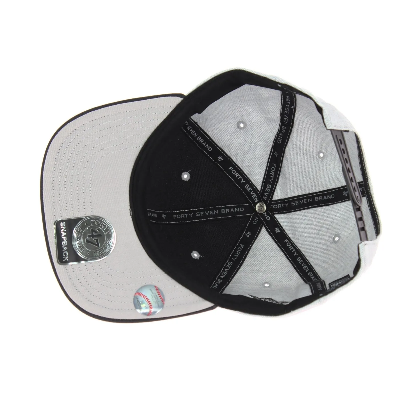 Casquette NY Yankees grise - 47 Brand Reference : 5563 | Chapellerie Traclet