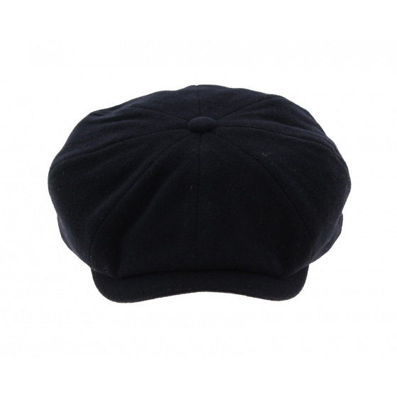 Navy Hatteras Cap with ear flaps - Stetson