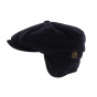Hatteras navy cap with earflaps - Stetson