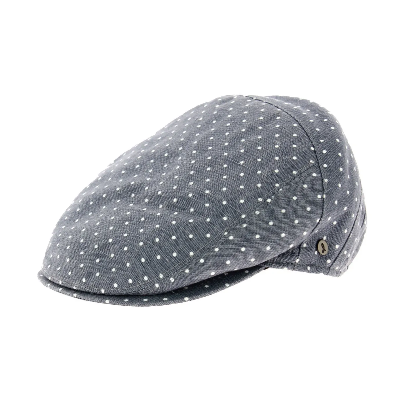 Polka dot flat cap - Doria - summer cap Reference: 5618 | Traclet Hat Shop