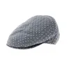 Polka dot flat cap - Doria - summer cap Reference: 5618 | Traclet Hat Shop