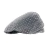 Polka dot flat cap - Doria - summer cap Reference: 5618 | Traclet Hat Shop