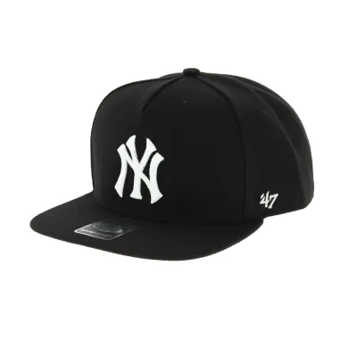 Casquette NY noire - 47 Brand - snapback Reference : 5627 | Chapellerie Traclet