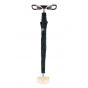 Green cane-seat umbrella - Il Marchesato      