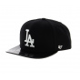 Los Angeles Dodgers Faux Leather Visor Cap - 47 Brand