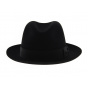 Fedora hat Black felt - Tonak