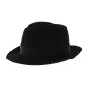 Chapeau Fedora Feutre noir - Tonak Reference : 5650 | Chapellerie Traclet