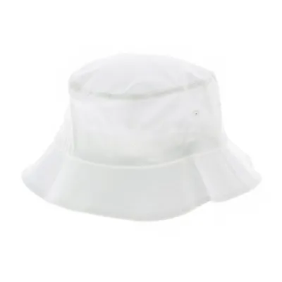 White Flexfit Cotton Bucket Hat Reference: 5655 | Traclet Hatmakers