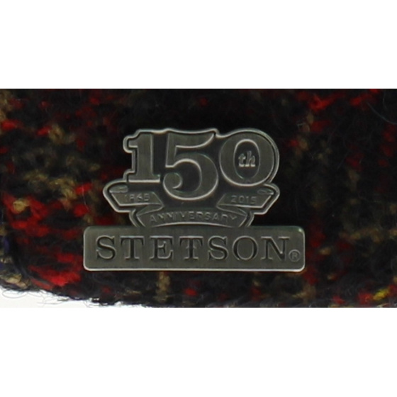 Kent Check Virgin Wool Cap - Stetson Kent Check Virgin Wool Cap - Stetson