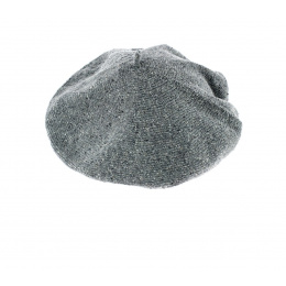 Béret Été Gris Coton Soie & Lin - Le Béret Français
