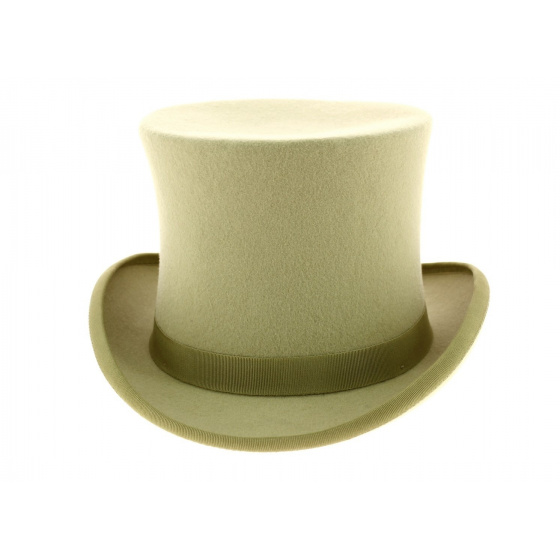 Felt Top Hat - Beige