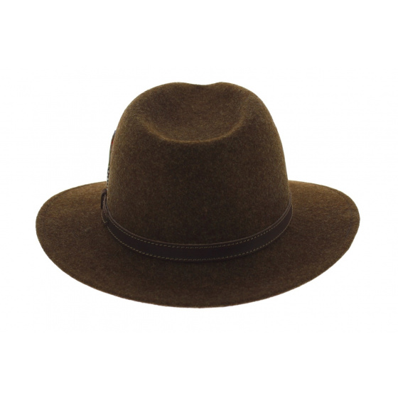 Chapeau Powell Woolfelt Marron - Stetson