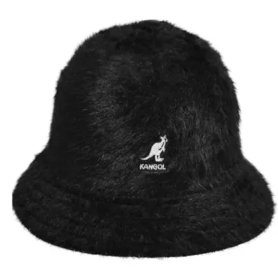 Black Furgora Casual Bucket Hat - Kangol Reference: 5301 | Traclet Hat Shop