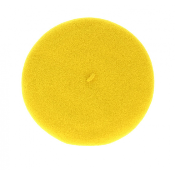 Yellow Charly Beret - Heritage by Laulhère